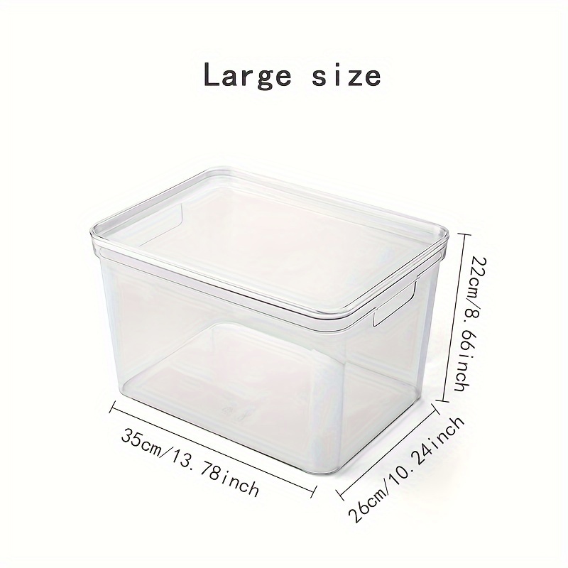 10 Inch Tall Plastic Storage Containers at