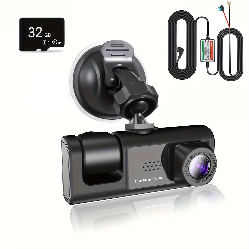 1080P Wireless DashCam - Night Vision, 130 Degree Wide Angle, 24 Hour  Parking Monitoring