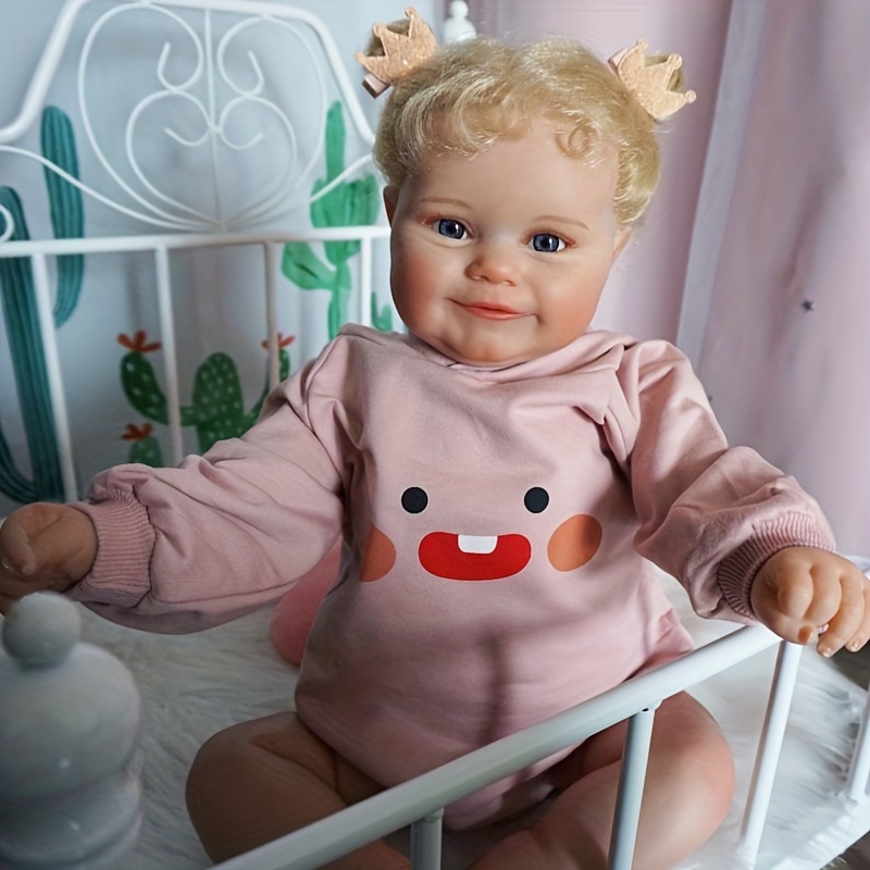 50/60CM Two Options Reborn Baby Doll Toddler Real Soft Touch Maddie – Kids  Toys