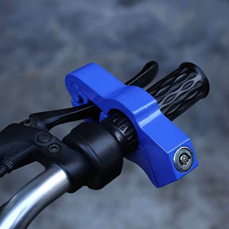 Candado para Moto y scooter Grip Lock, Azul