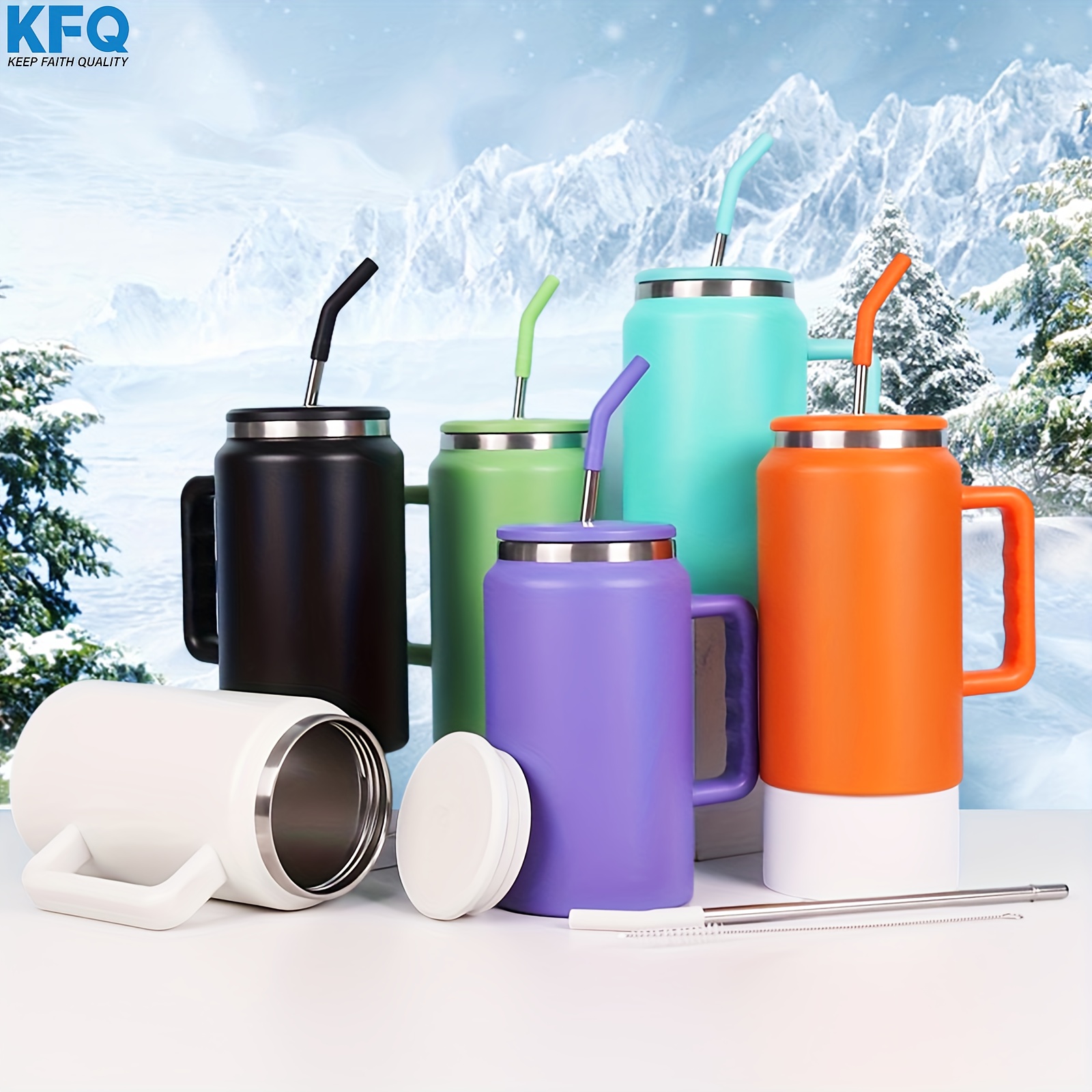 Portable Reusable Plastic Tumbler With Lid: The Perfect - Temu