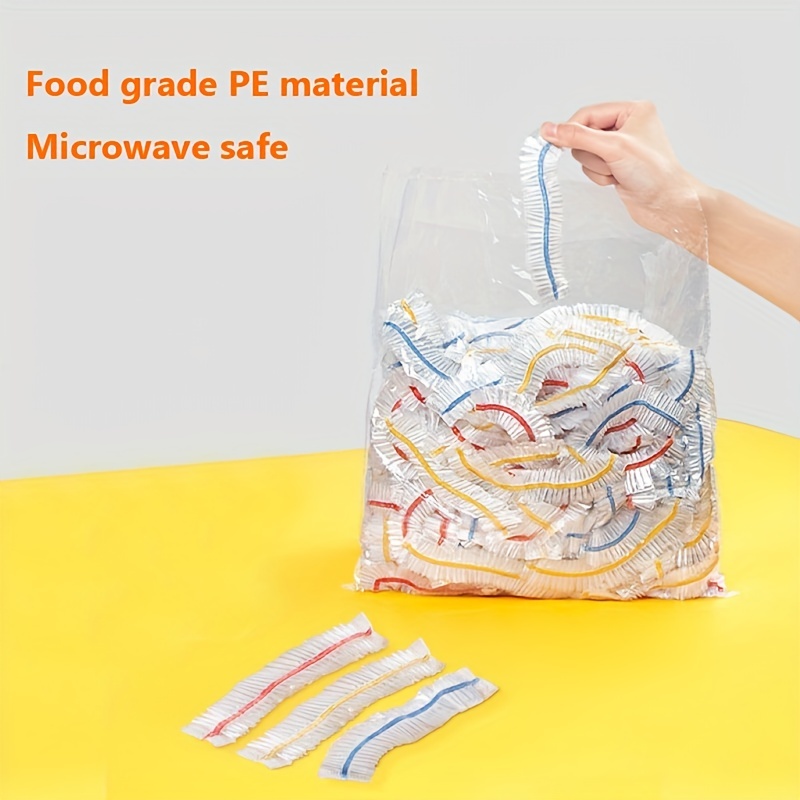 Reusable Elastic Food Bowl Protective Covers, Stretchable Food Cover,  Suitable For Different Sizes Bowls And Plates For Commercial/restaurant -  Temu