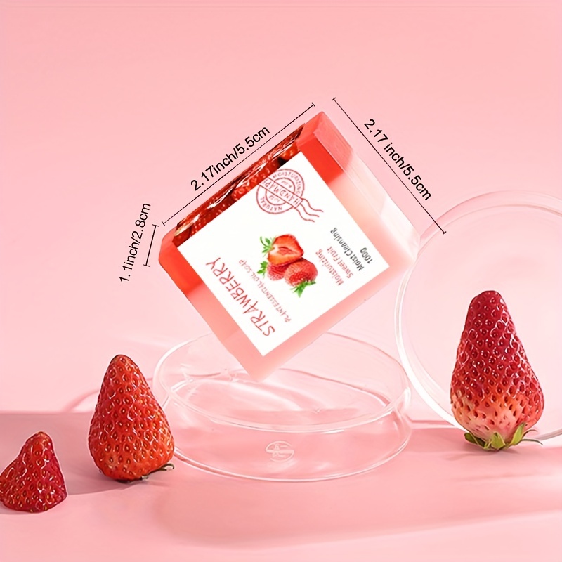 Private Label Skin Care Strawberry Essential Oil Soap - China Soap