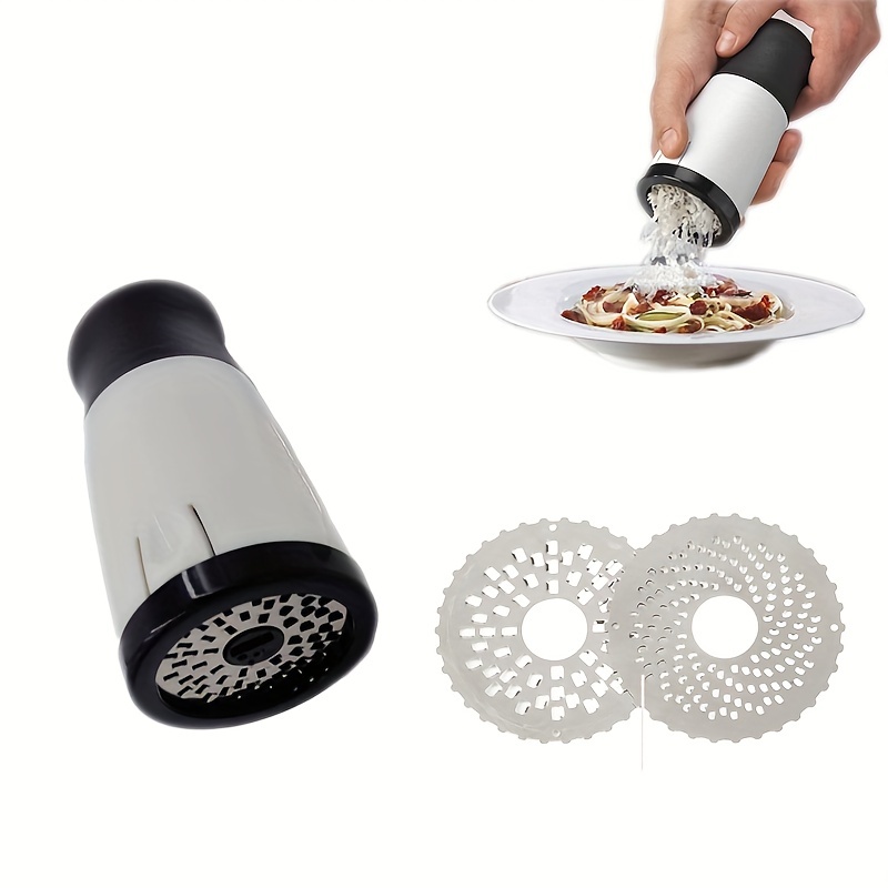 Rotary Cheese Grater With Interchangeable Grinding Blade, Parmesan