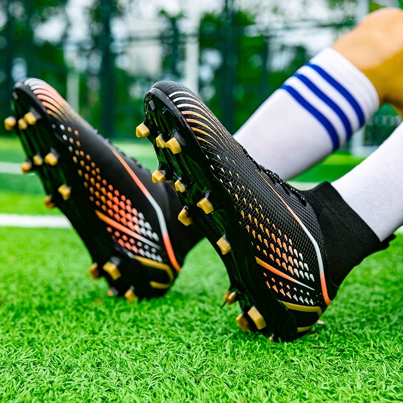 Tacos De Fútbol Antideslizantes Para Niño Con Púas, Botines Y Zapatos De  Fútbol Transpirables Y Cómodos Profesionales Para Entrenamiento Y  Competición