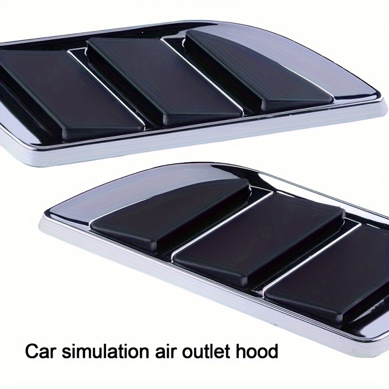 Car Hood Decoration Air Outlet Modification Simulation Air - Temu