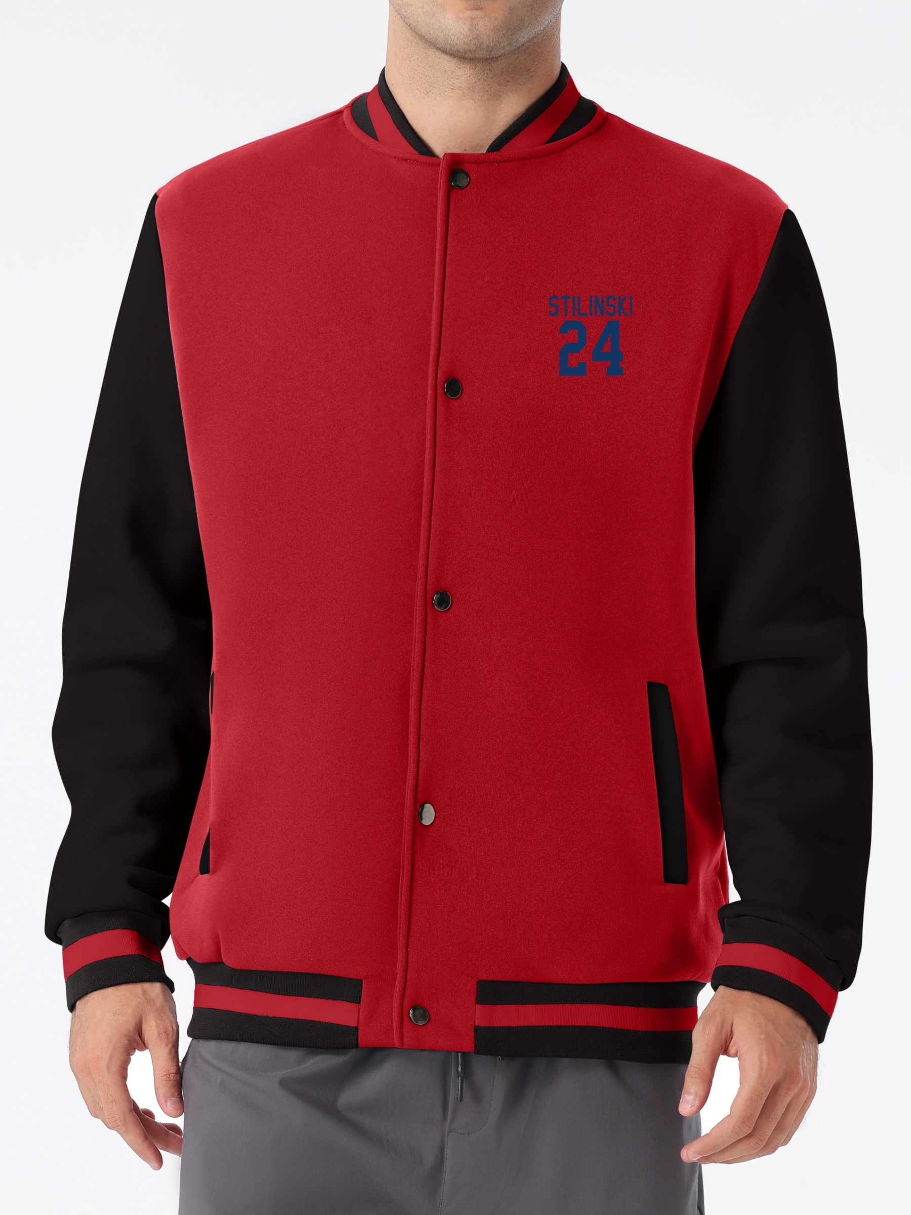 logo-print fleece jacket