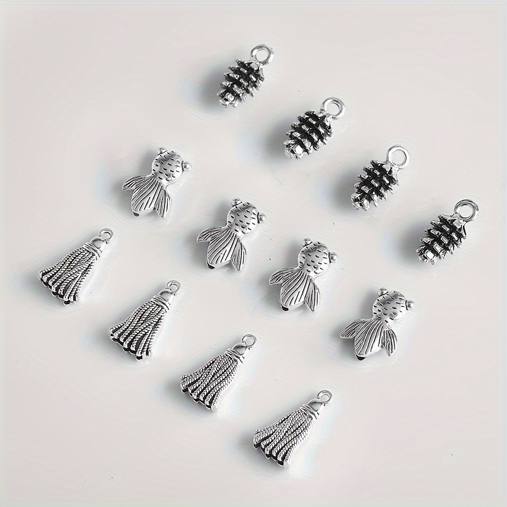 20PCS Silver Alloy Mexican Flag Charm Accessories for DIY Bracelet Jewelry  Making