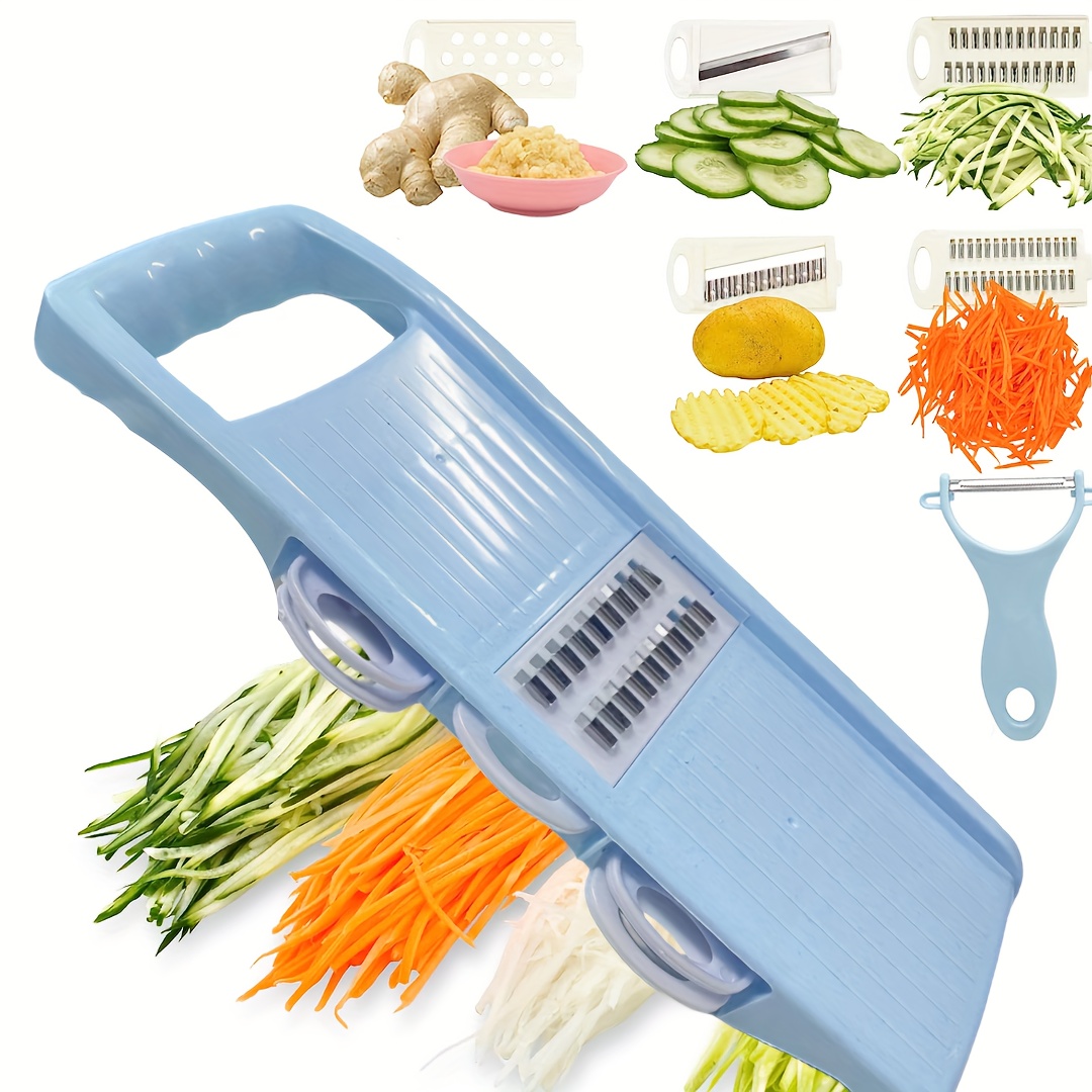 6 in 1 Multifunctional Vegetable Slicer And Grater Perfect - Temu