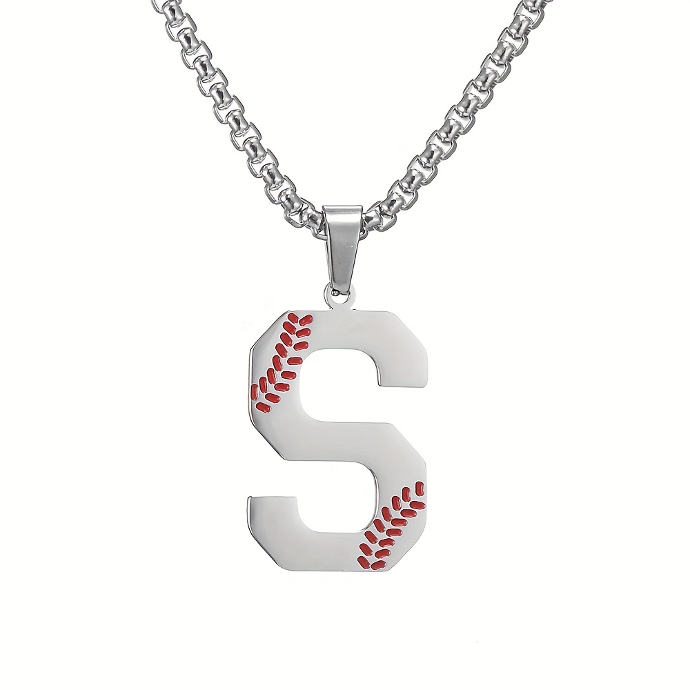 Boys on sale baseball necklace