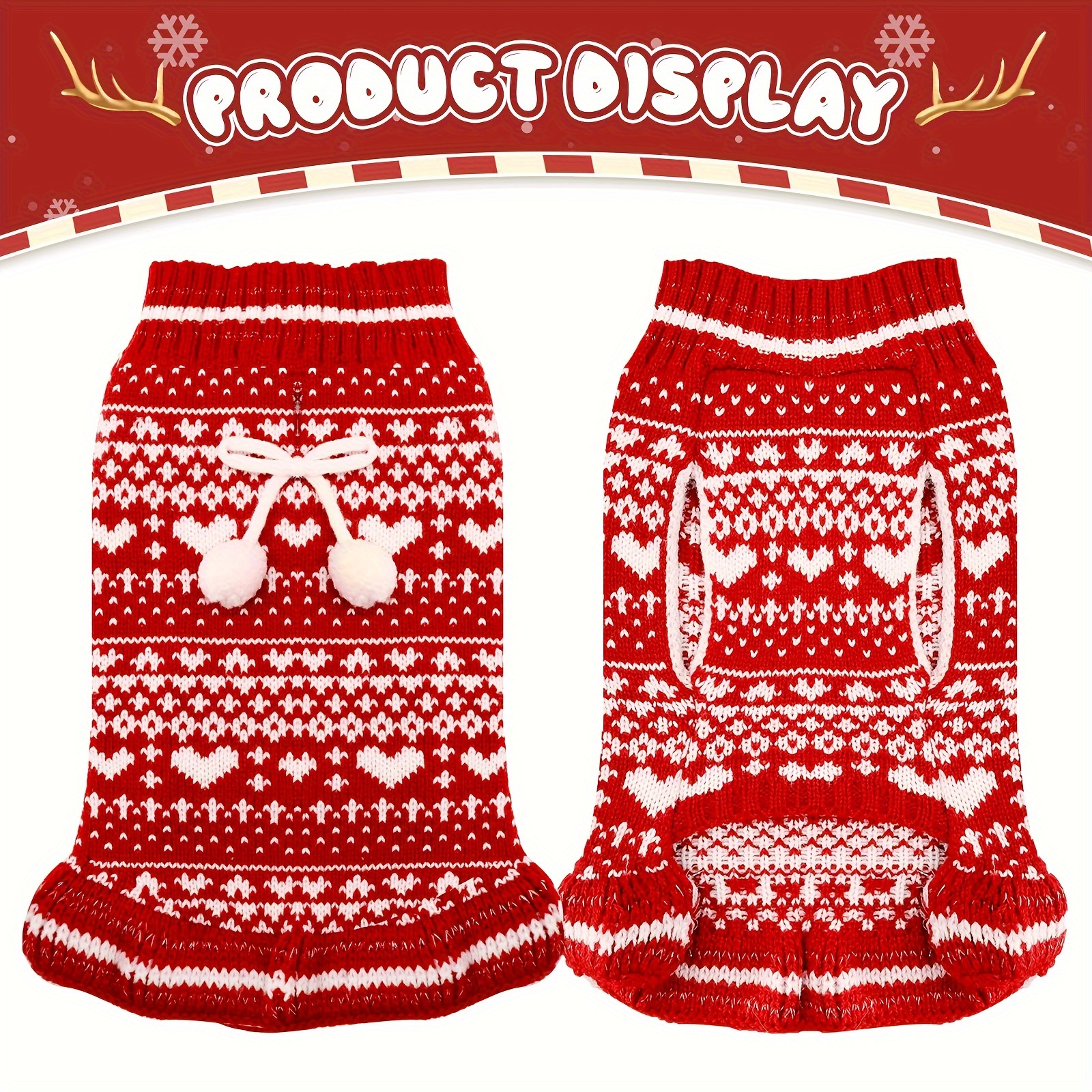 Nordic Christmas Sweater Small-Medium