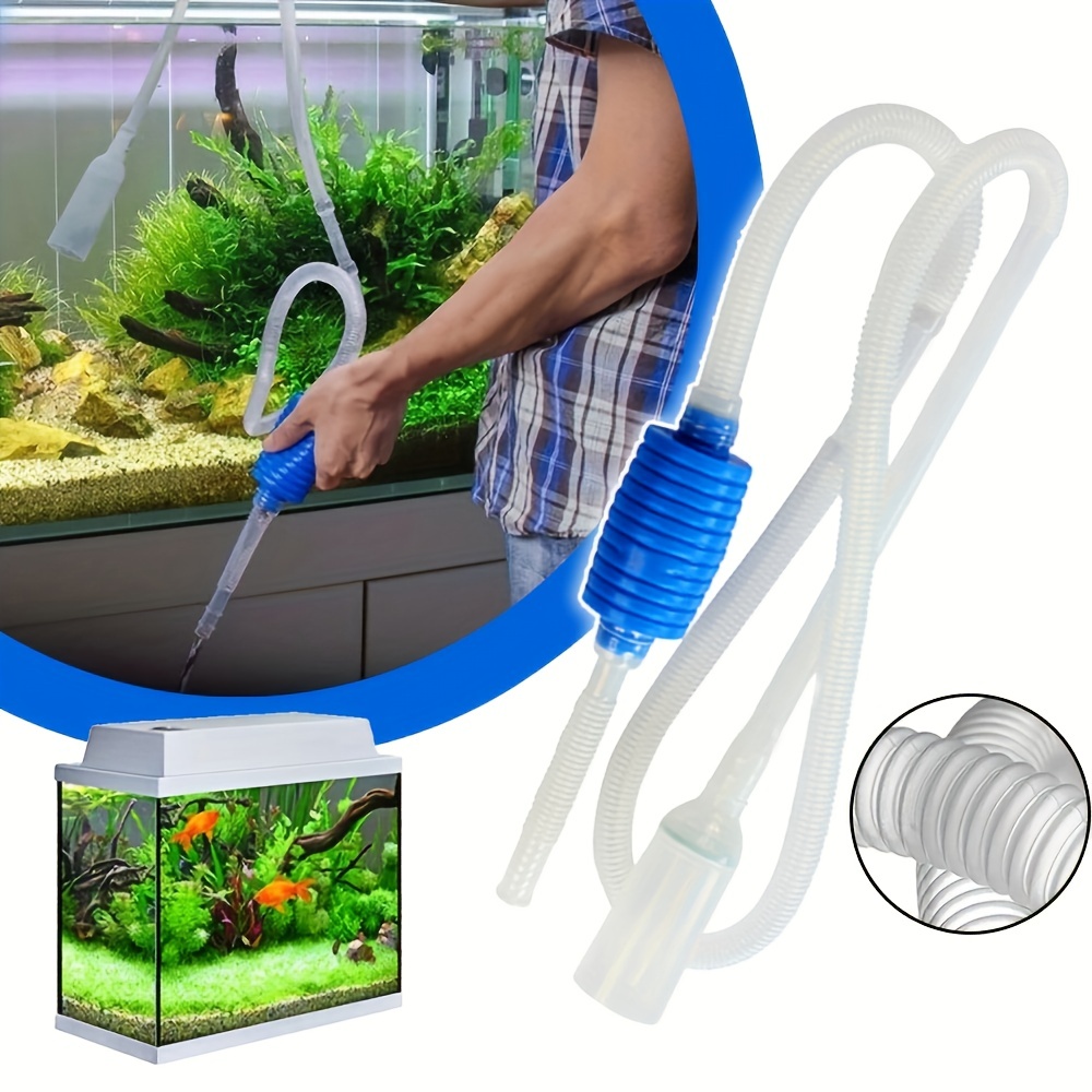 Self-Priming Manual Siphon Pump, Pond & Aquarium Cleaning Products
