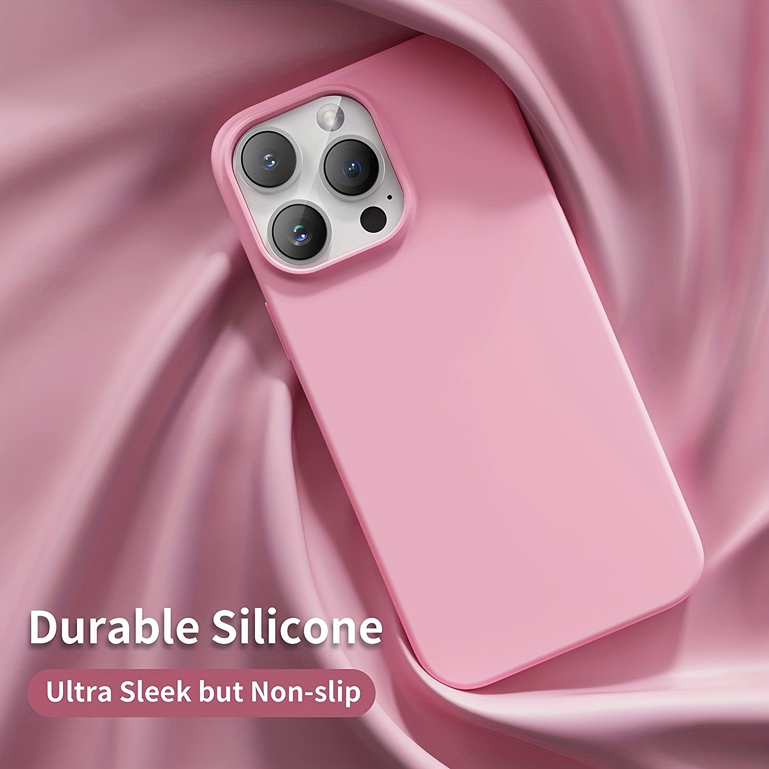 Capa silicone case iphone 11 pro max rosa bebe - Apple - Espaço