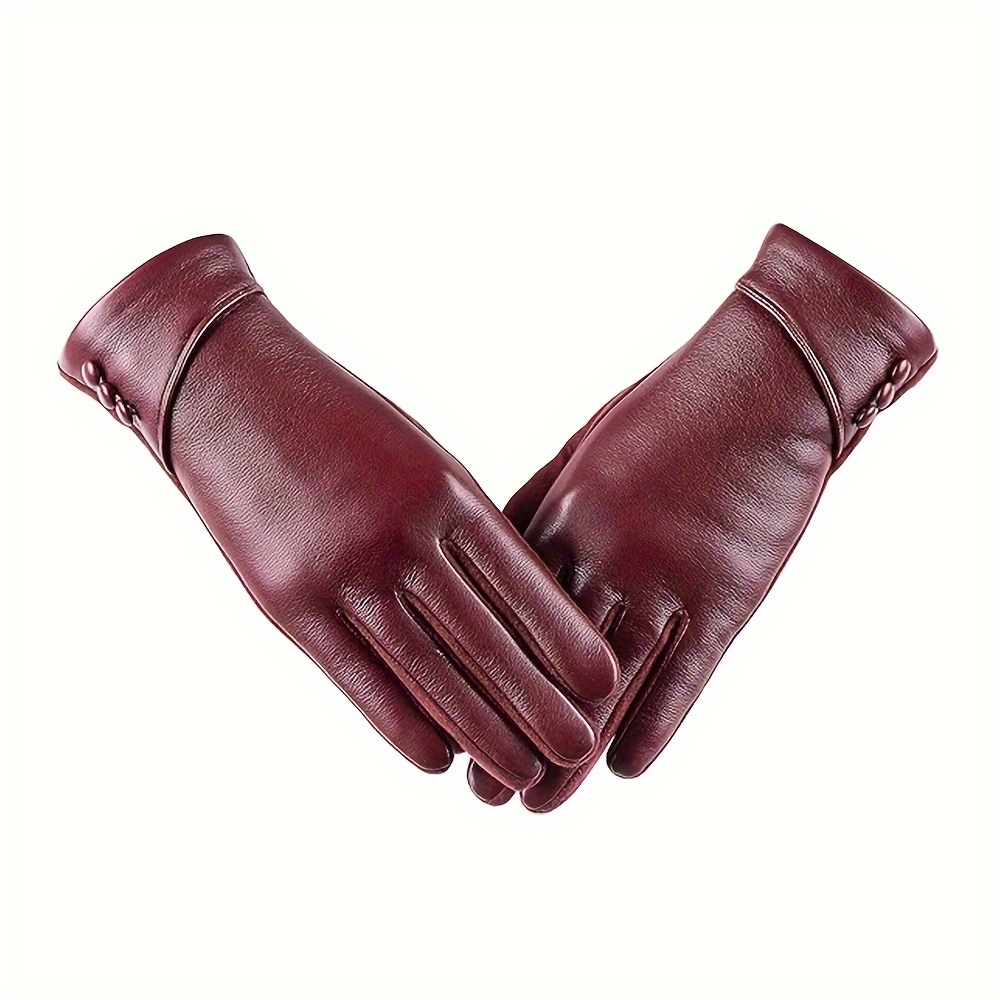 Women's Heritage Water-Resistant Half Fleece-Lined Left Hand Leather  Shooting Gloves