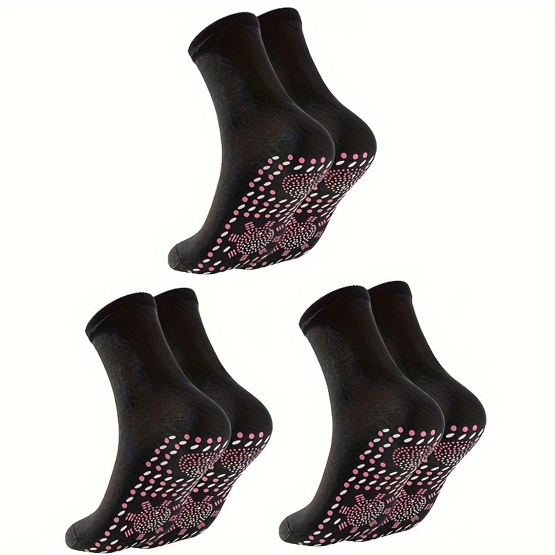 Image of 1/3/6 Pairs Of Comfortable And Breathable Socks For Men And Women, Suitable For Outdoor Activities, Skiing, Snowboarding, And Hiking