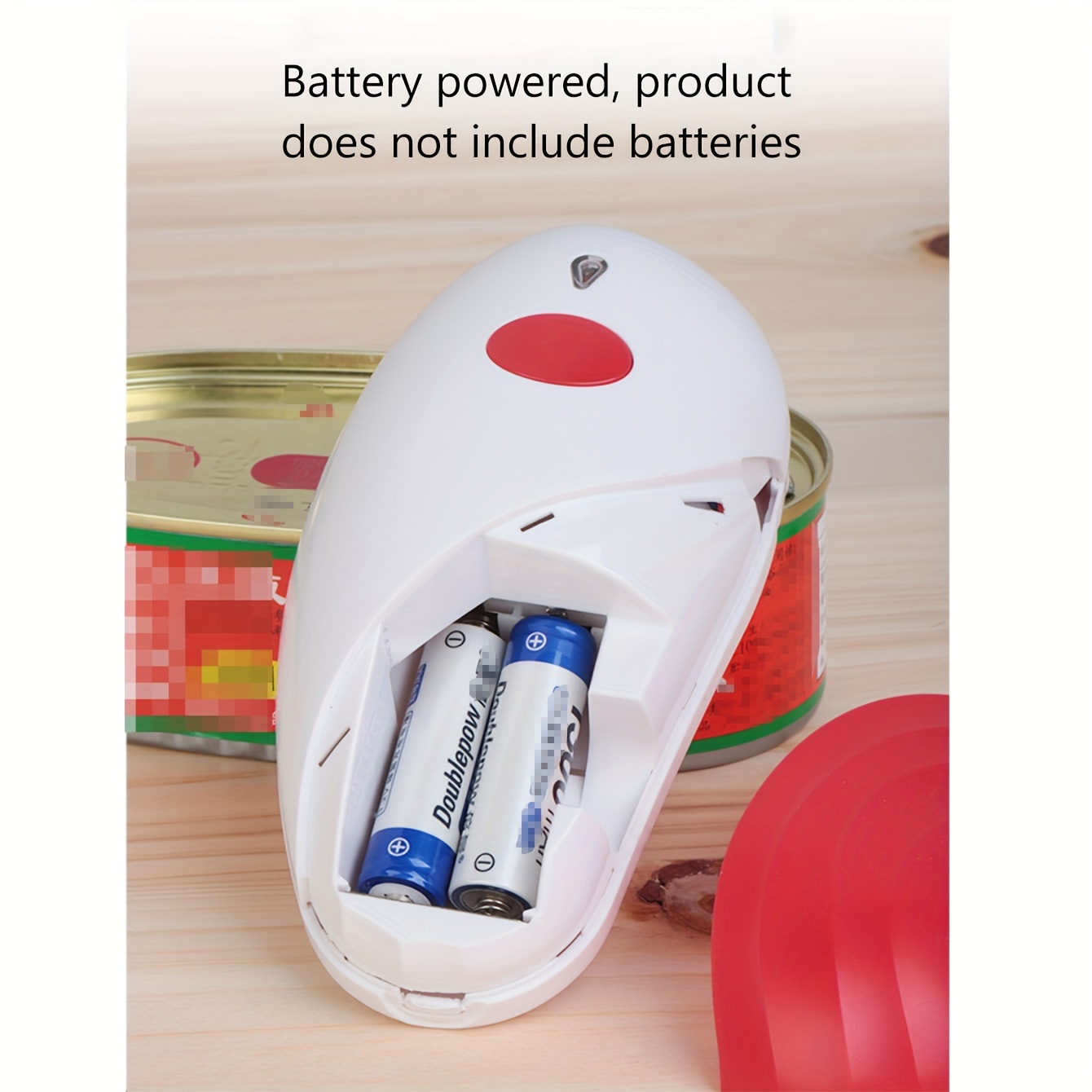 Electric Can Opener Automatic Tin Opener Cordless Handheld Kitchen