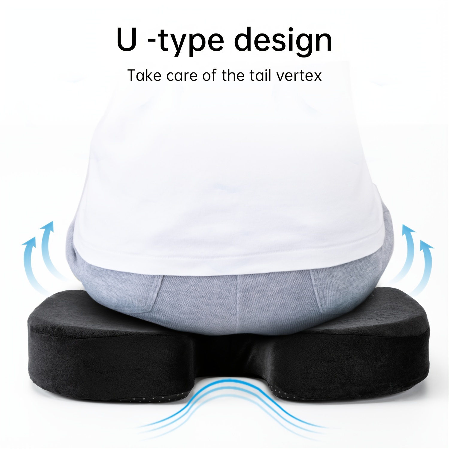 Buy Lumbar Support Pillow Memory Foam Car Seat Office Chair Back Support  Spine Pillow Cushion Healthcare Pain Relief Ergonomic from Yiwu Beiai  Mother & Baby Care Products Co., Ltd., China