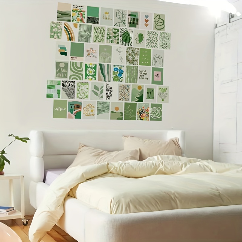 Sage, Green, Danish Pastel Room Decor， Aesthetic Wall Decor, For ...
