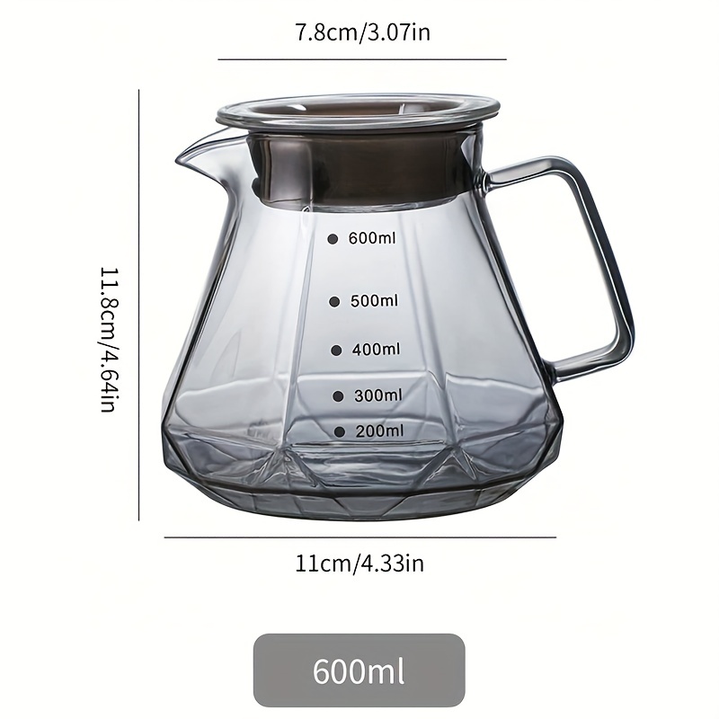 Clear Glass Carafe - Clear glass - Home All