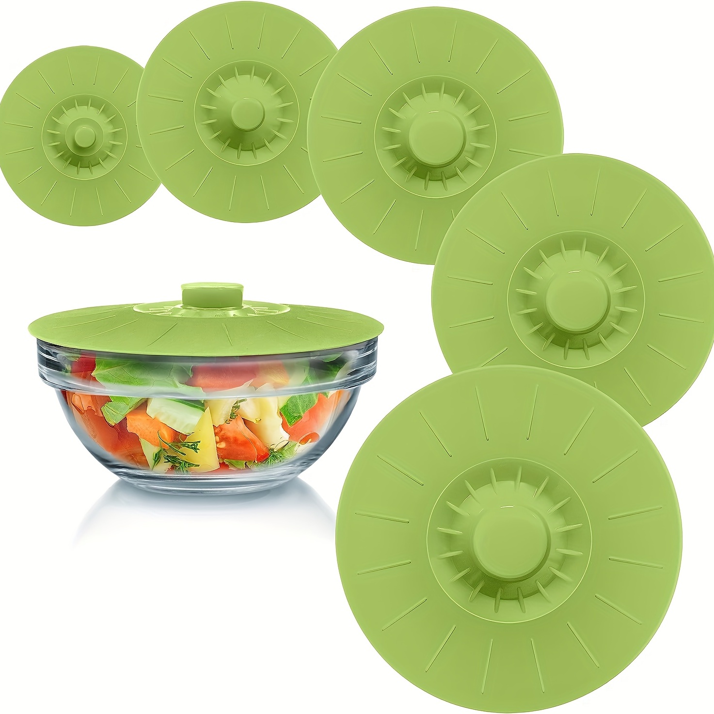 Extra Large Silicone Lids Sturdy Suction Seal Covers. - Temu
