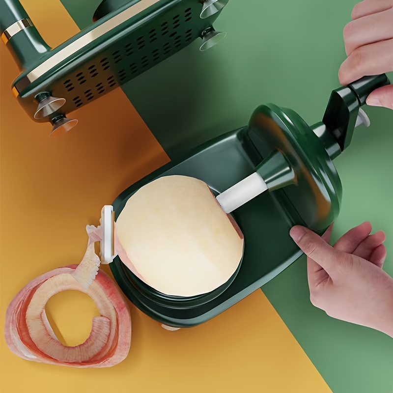 Hand-cranked Fruit Peeling Machine Apple Slicer Potato Peeler Vegetable  Cutter Multifunction Kitchen Tool