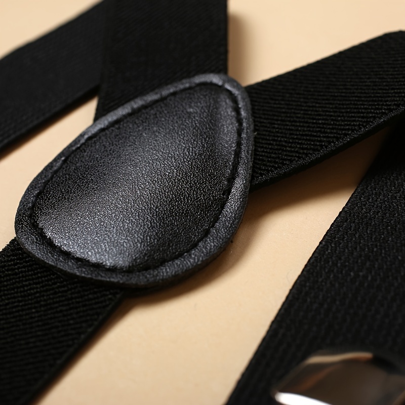 Mens Womens Suspenders 1 Inch Elastic Adjustable Y Back Clip On Suspender -  Jewelry & Accessories - Temu