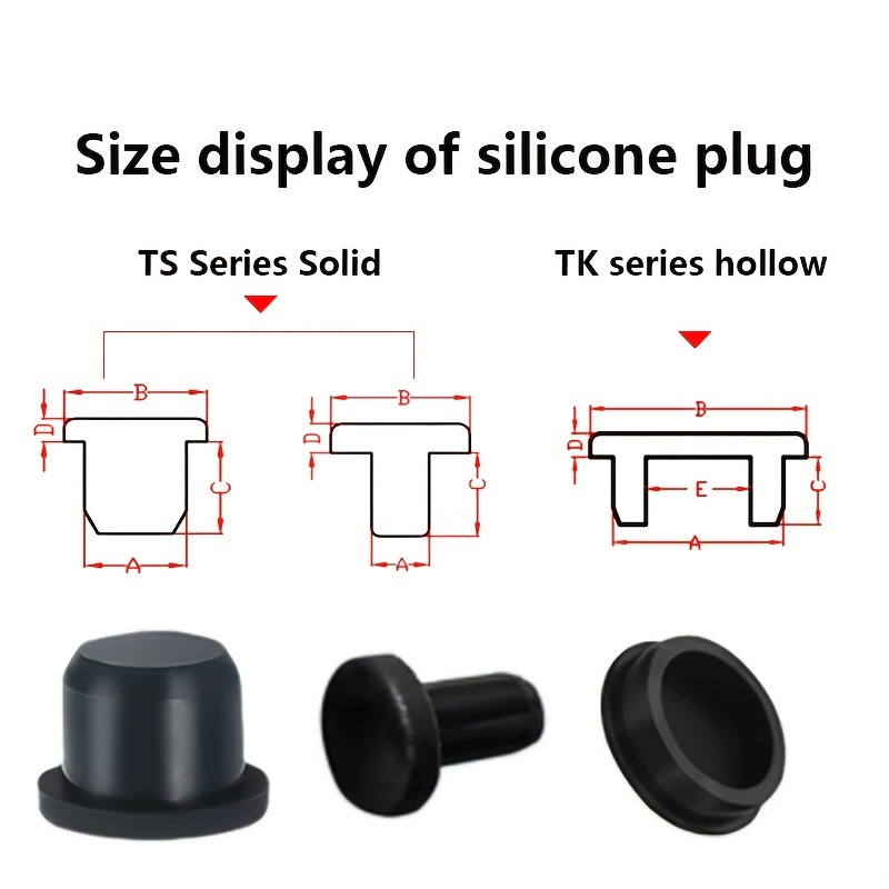Black Silicone Plug Cone shaped Plug Silicone Pad Shock - Temu