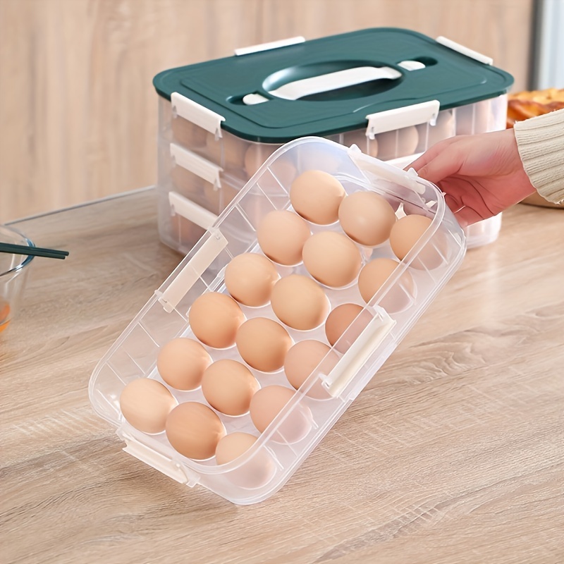 1pc Kühlschrank Ei Frischhaltung Aufbewahrungsbox Mit 24 - Temu Germany