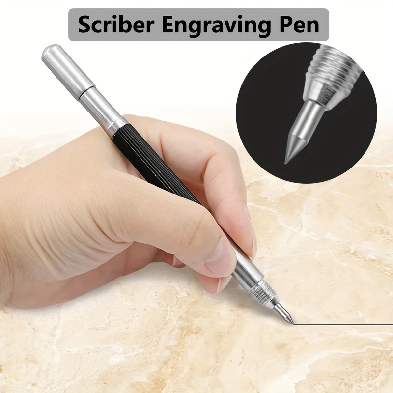 Electric Micro Engraver Pen Mini DIY Engraving Tool Kit for Metal Glass Ceramic Plastic Wood Jewelry with Scriber Etcher 36 Bits and 6 Polishing Head