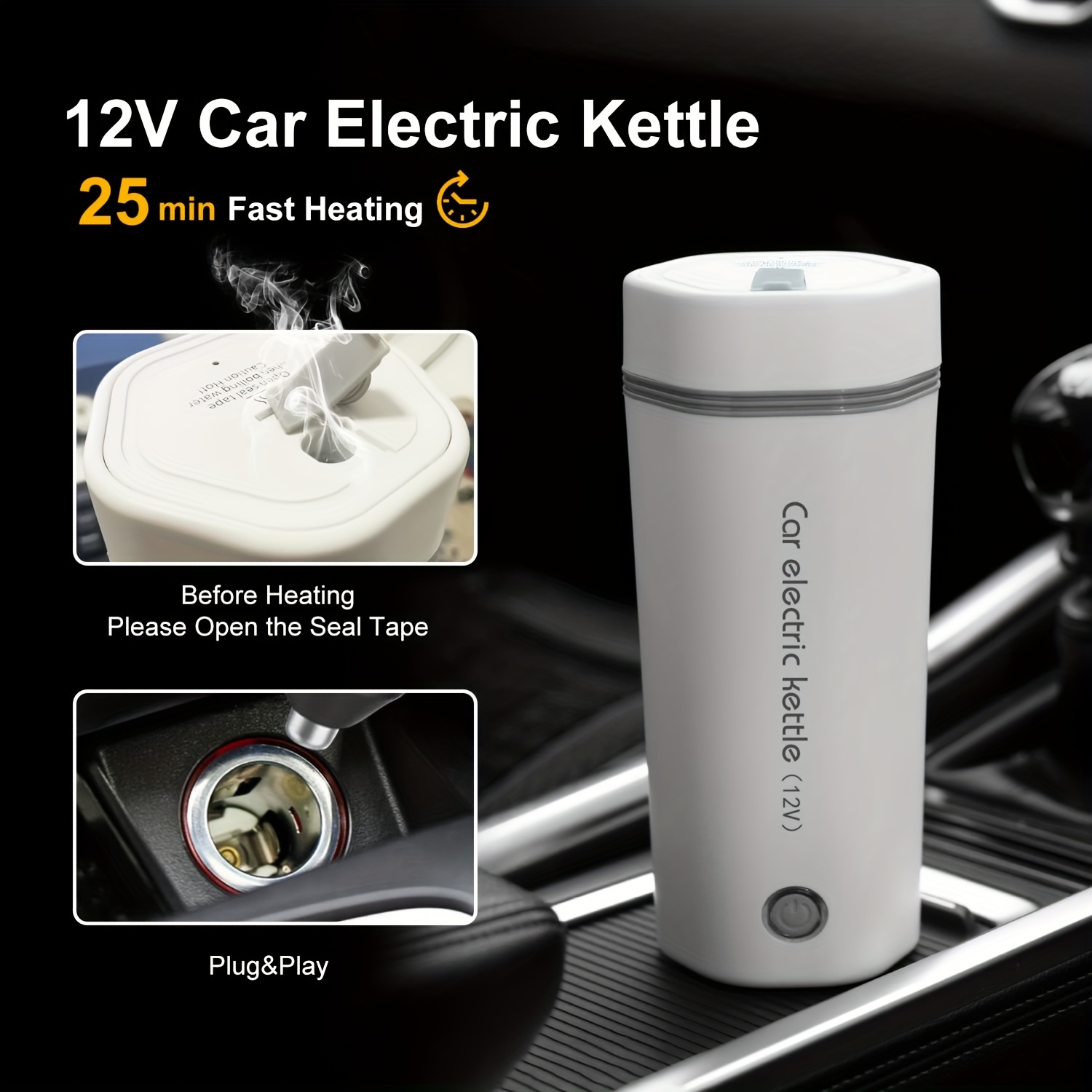 Portable Electric Kettle For Travel Small Electric Water - Temu