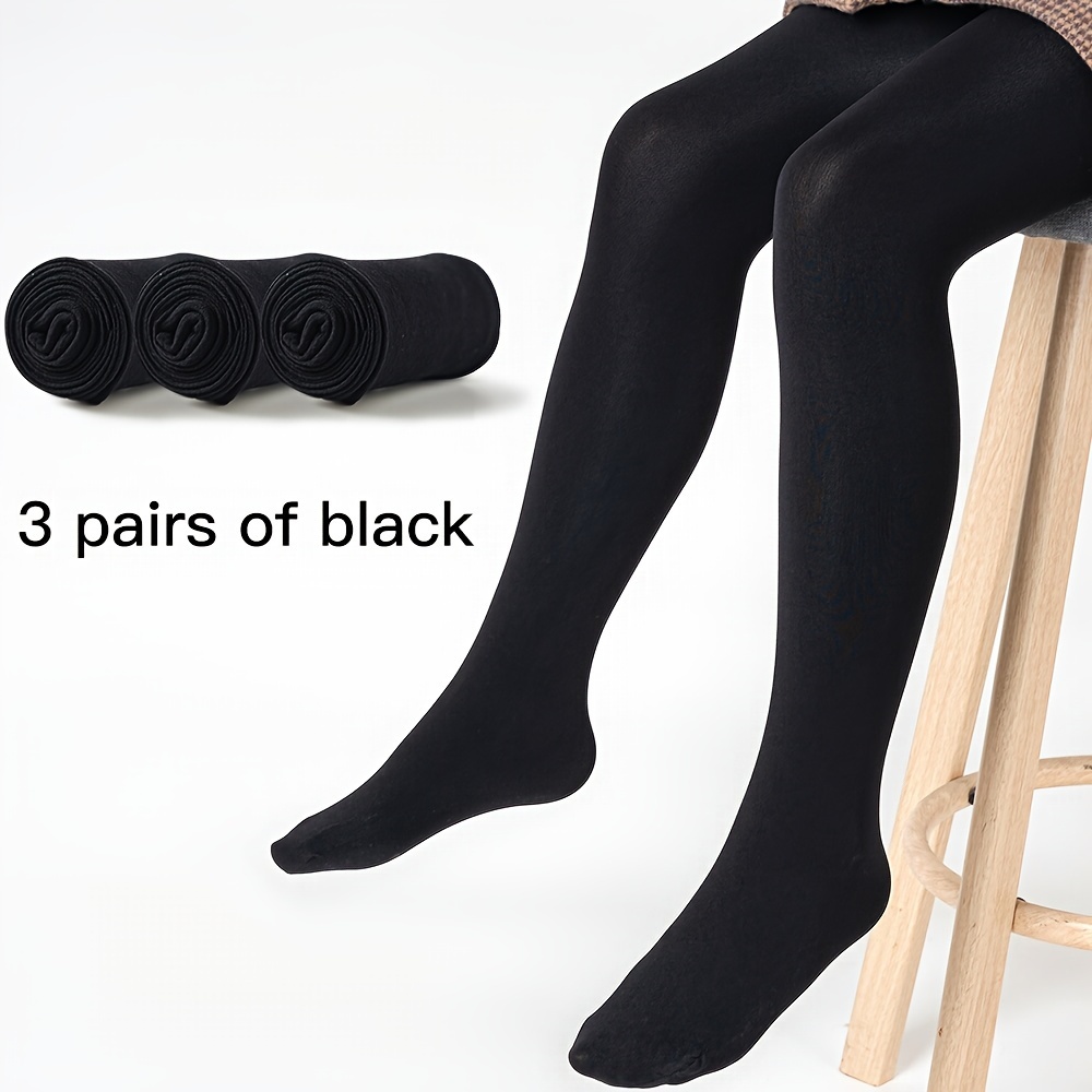 Girls Long Socks Pantyhose Socks Velvet High Elastic Ballet Dance Stockings