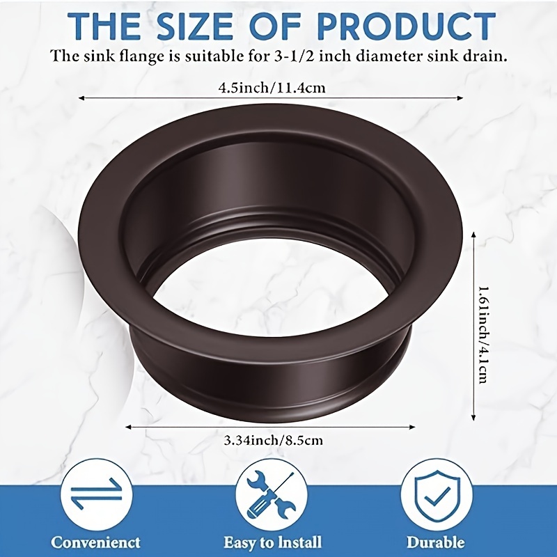 Sink Drain / Flange - 3-1/2