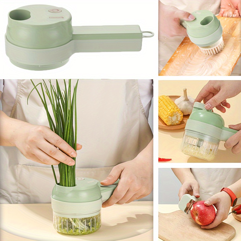 Electric Mini Chopper - Handheld Vegetable Cutter For Meat, Pepper