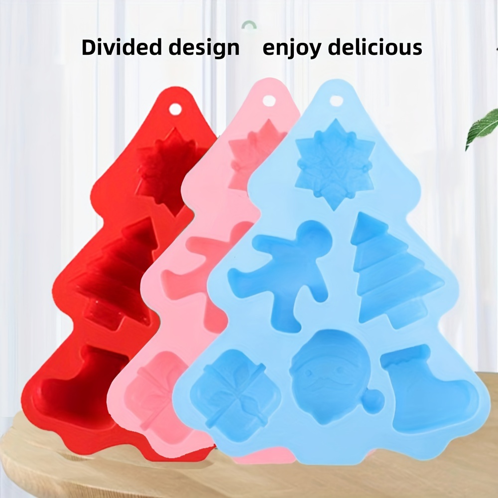 Christmas Cake Molds 3d Silicone Mold Pudding Mold - Temu