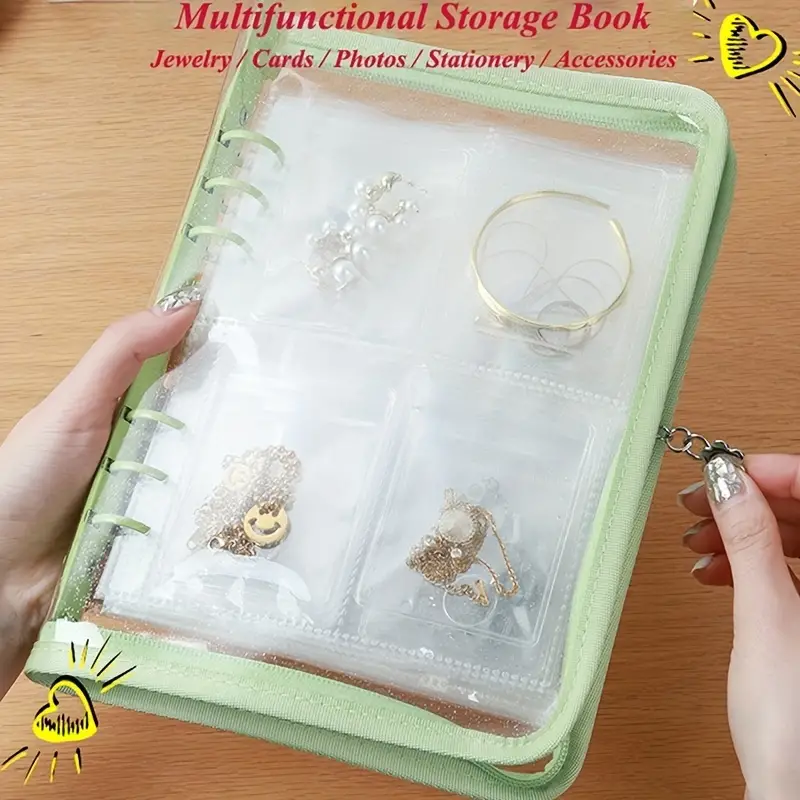 Anti oxidation Jewelry Book Jewelry Storage Book Ring - Temu