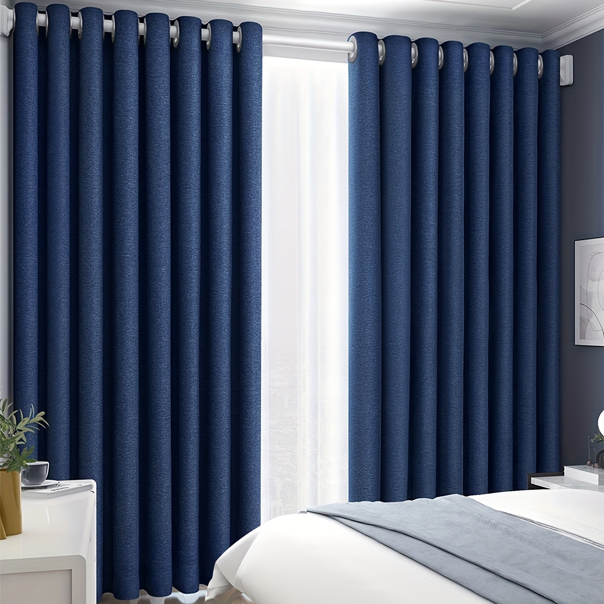 Elegant curtains for big kitchens - Cortinas elegantes para