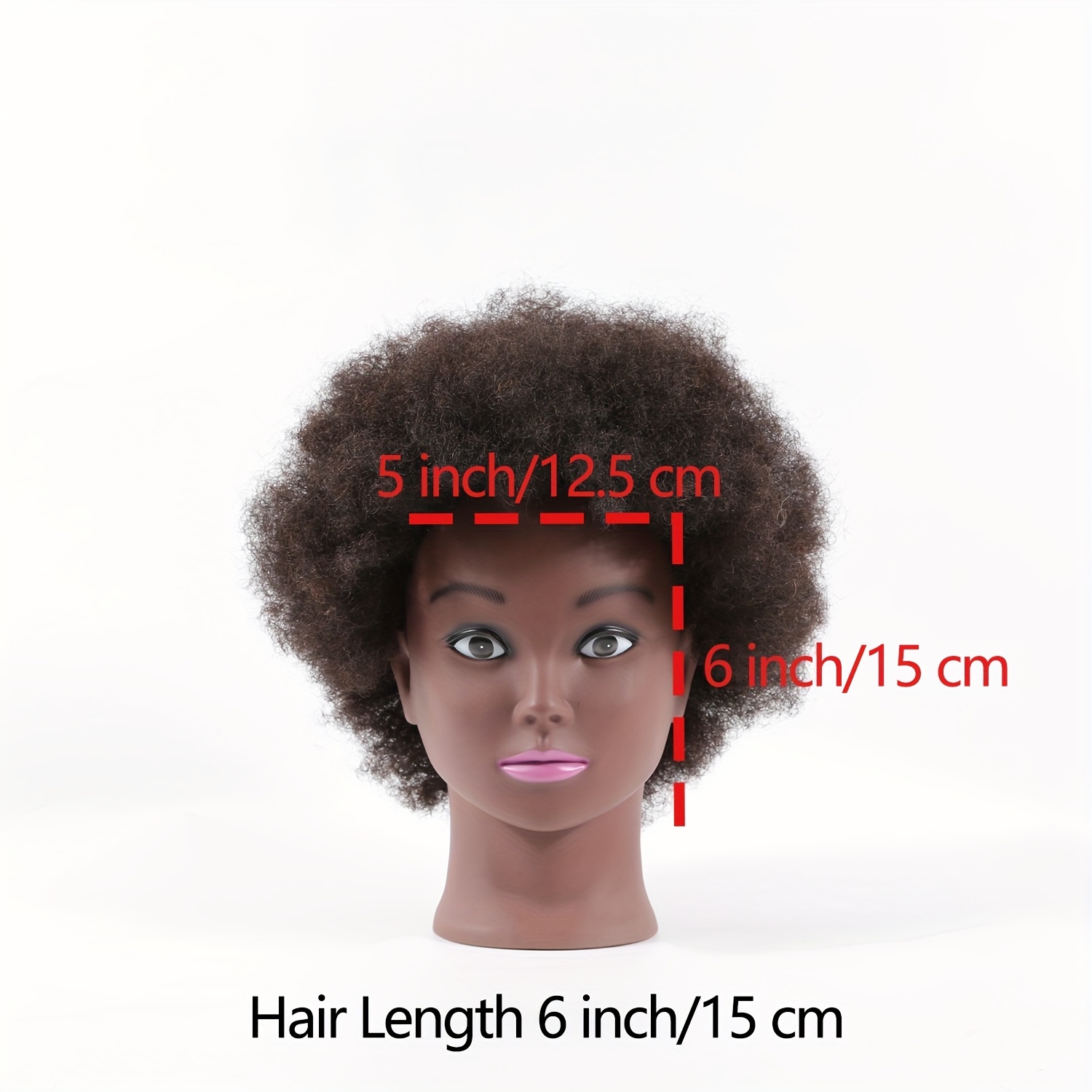 Tête à coiffer Afro avec 15 Accessoires