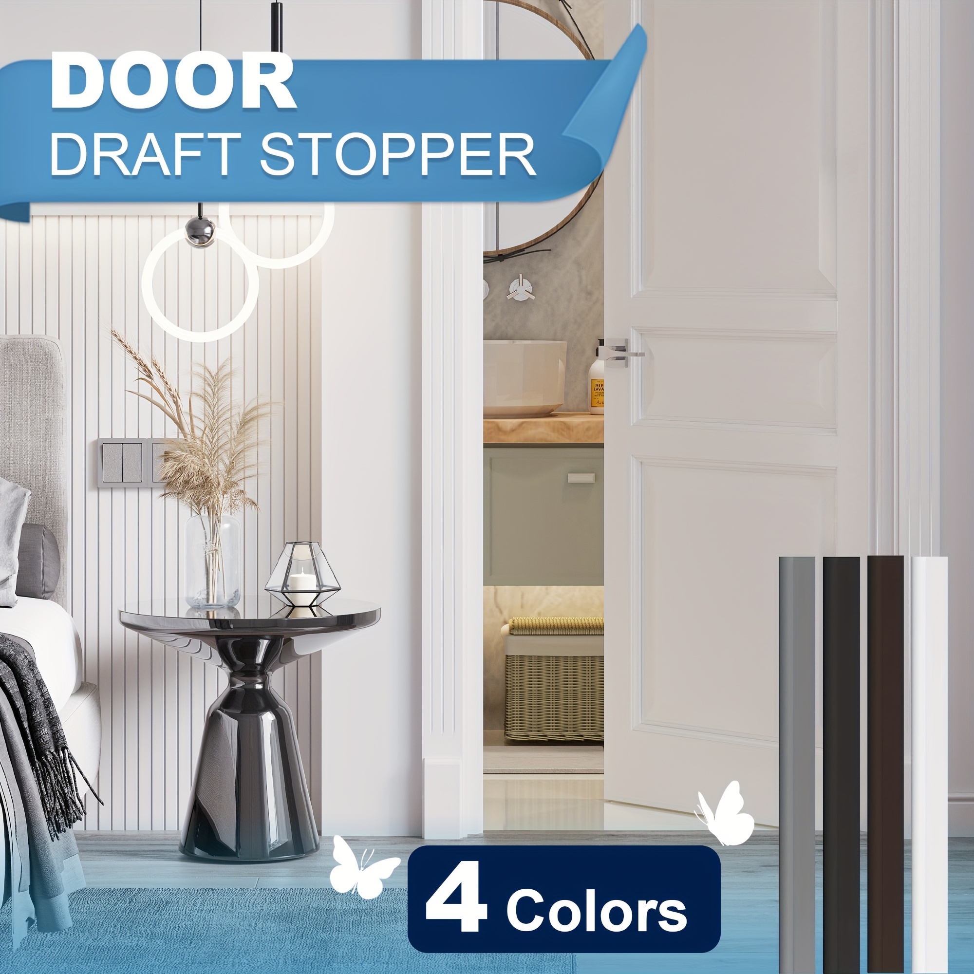 Door Draft & Dust Stopper – Retain room temperature