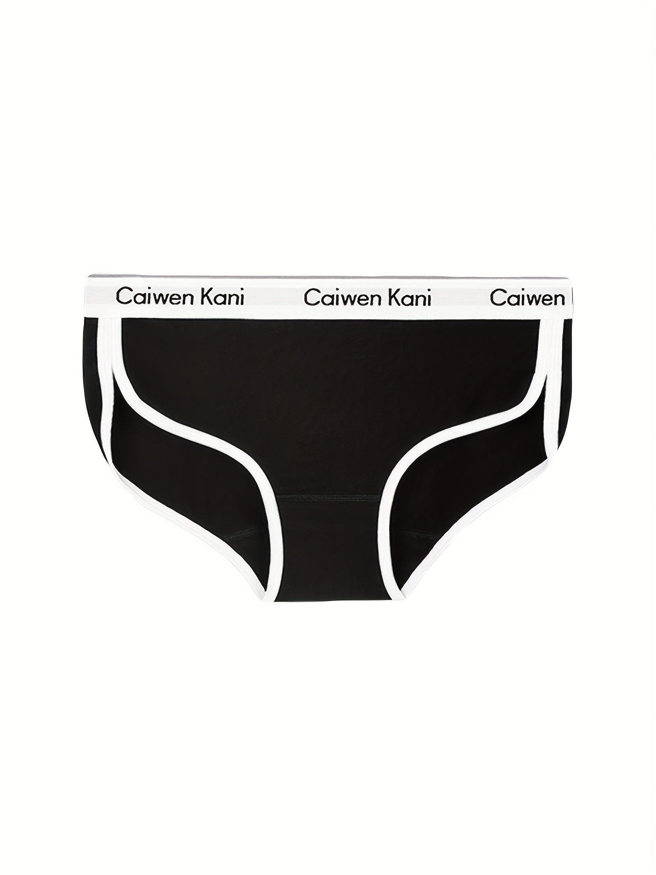Plus Size Casual Panties Set Women's Plus Letter Tape - Temu Canada