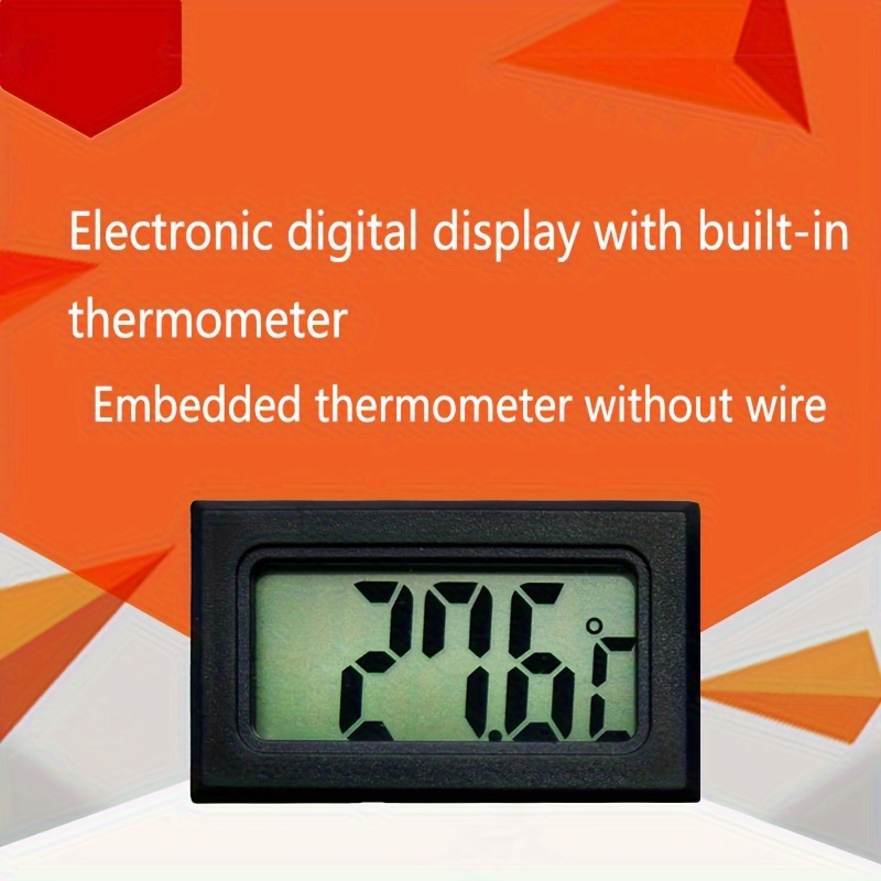 Mini Thermometer Electronic Digital Outdoor Multifunktions-Thermometer, Auto -Thermometer Indoor Mit Sonde Zeit Temperaturanzeige - Temu Germany