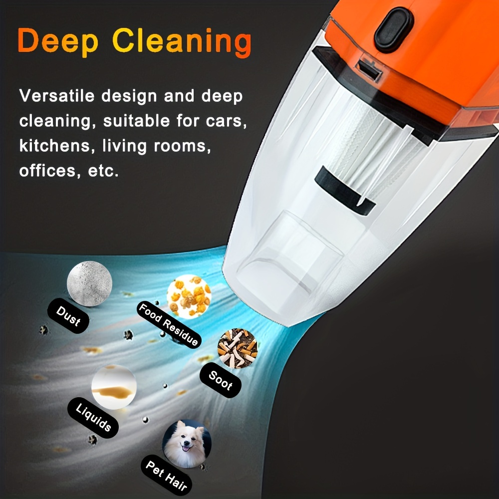 4500pa auto home cleaning mini handheld