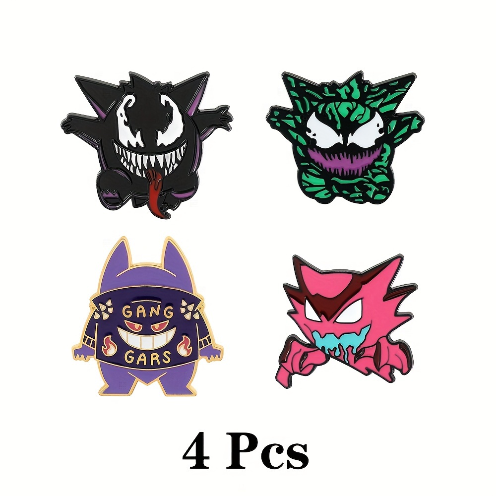 Pokemon Pins Pikachu Badges Cute Gengar Snorlax Brooches Enamel Pin Hats  Clothes Backpack Decoration Jewelry Accessories - AliExpress