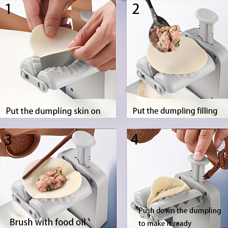 Shimomura Gyoza Shaping Mold Set (Japanese Dumplings Maker Kit