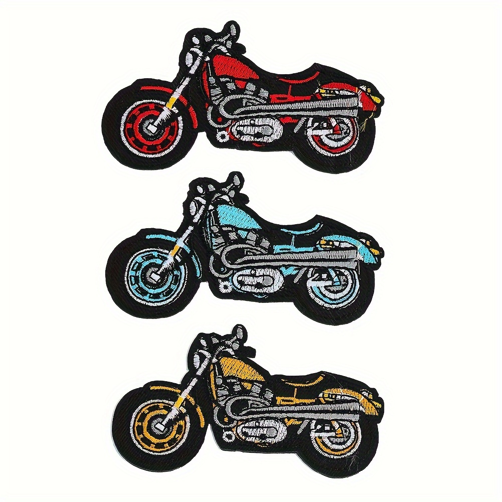 1976 Vintage Motorcycles Patches Heat Transfer Personality - Temu