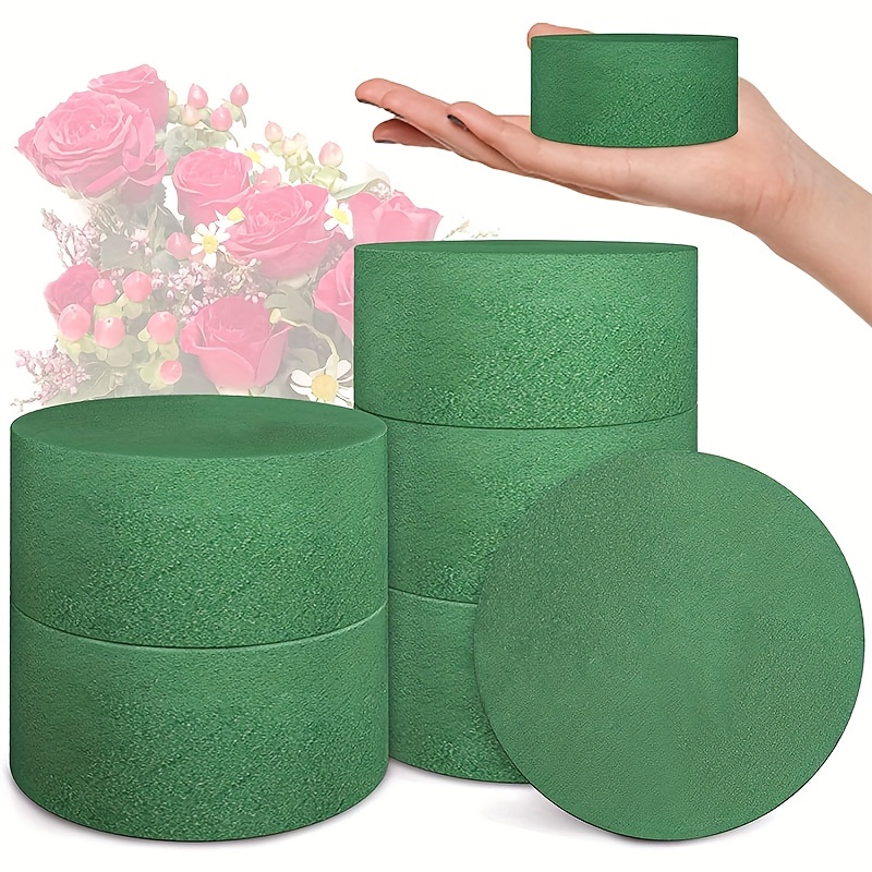 Round Floral Foam Blocks large Dry Floral Foam For - Temu
