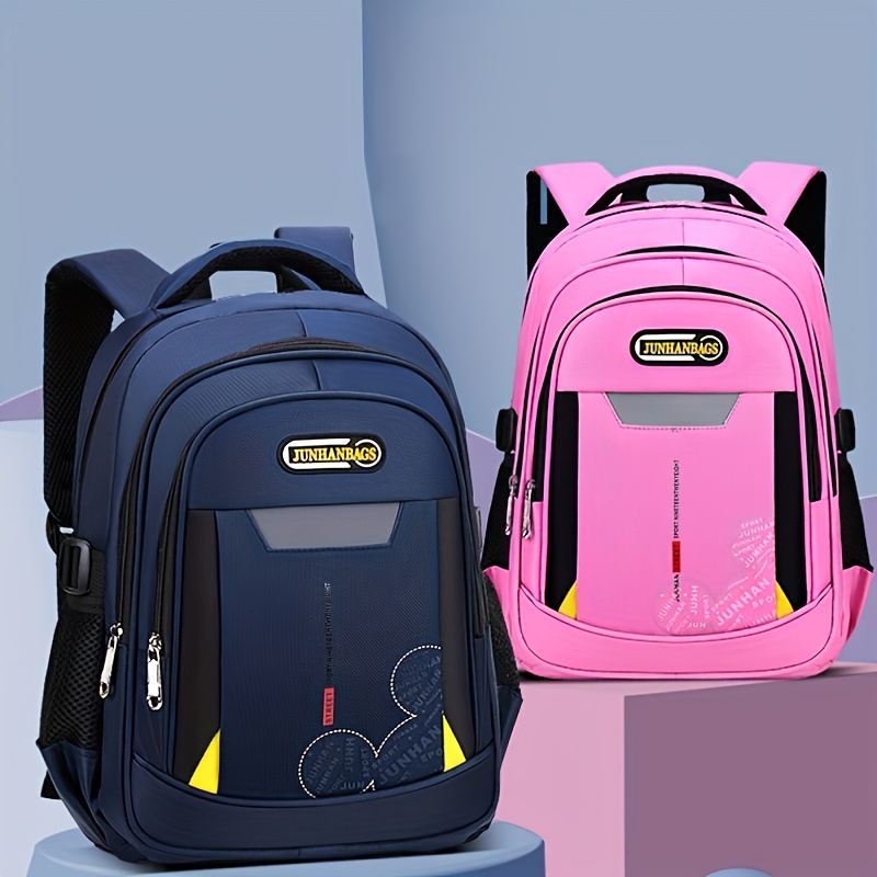 Kid's Large Capacity School Bag Load Reduction Backpack