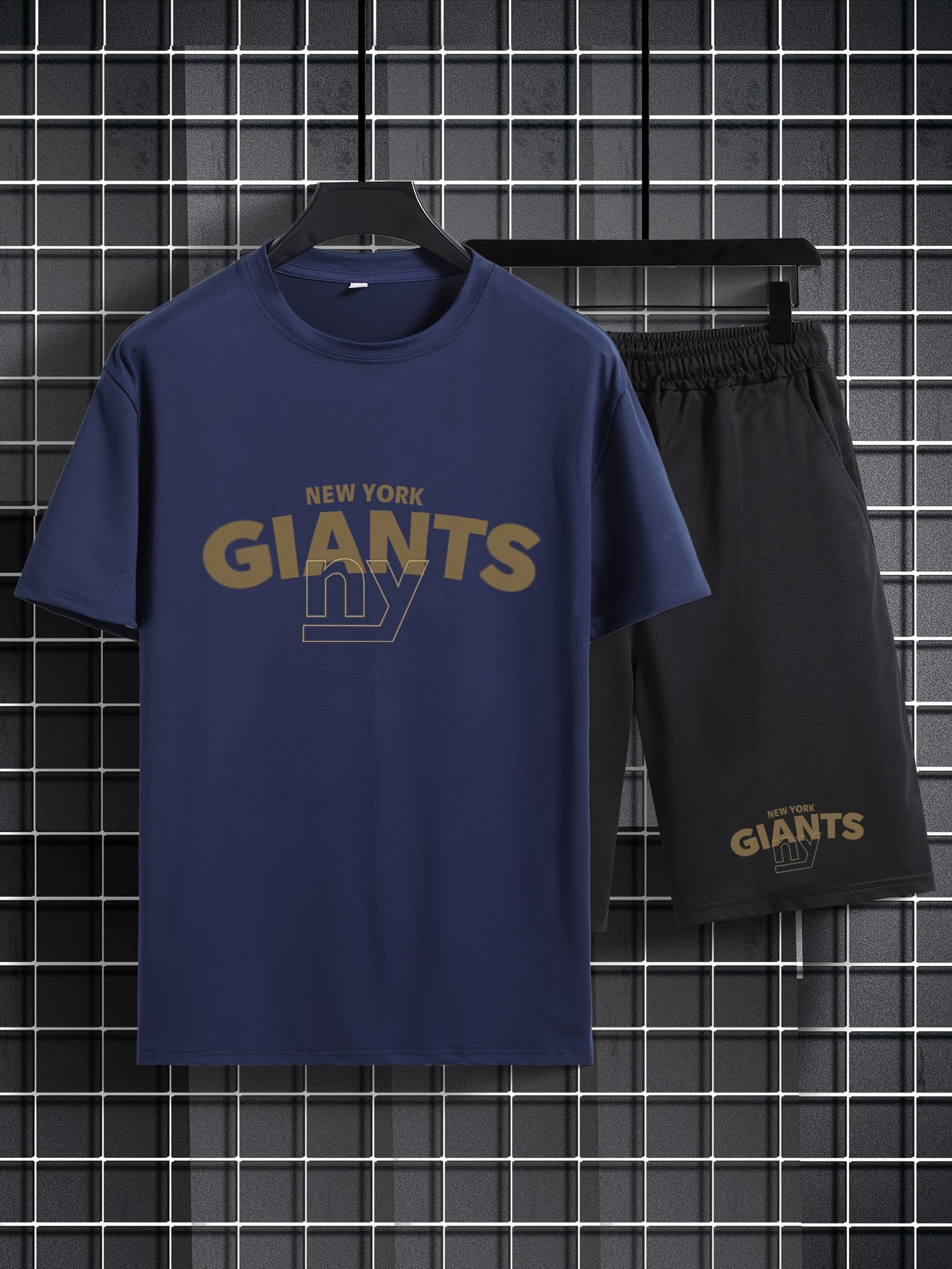 Printed T-shirt - Blue/NY Giants - Men