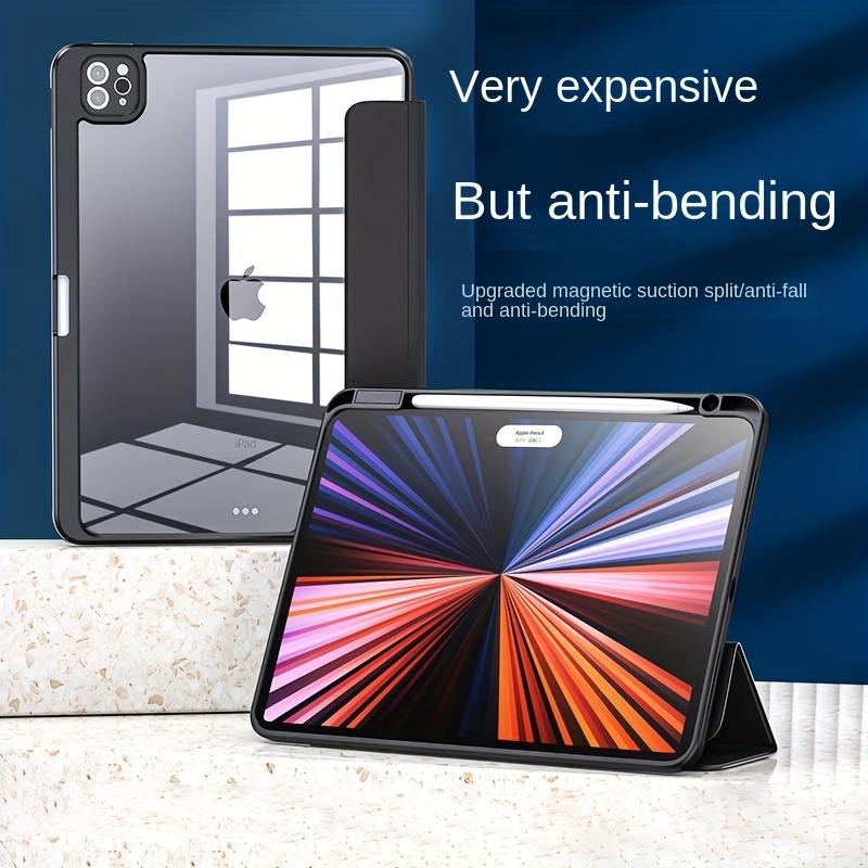 for iPad Pro Air Mini 6 Cases Detachable Transparent Cover