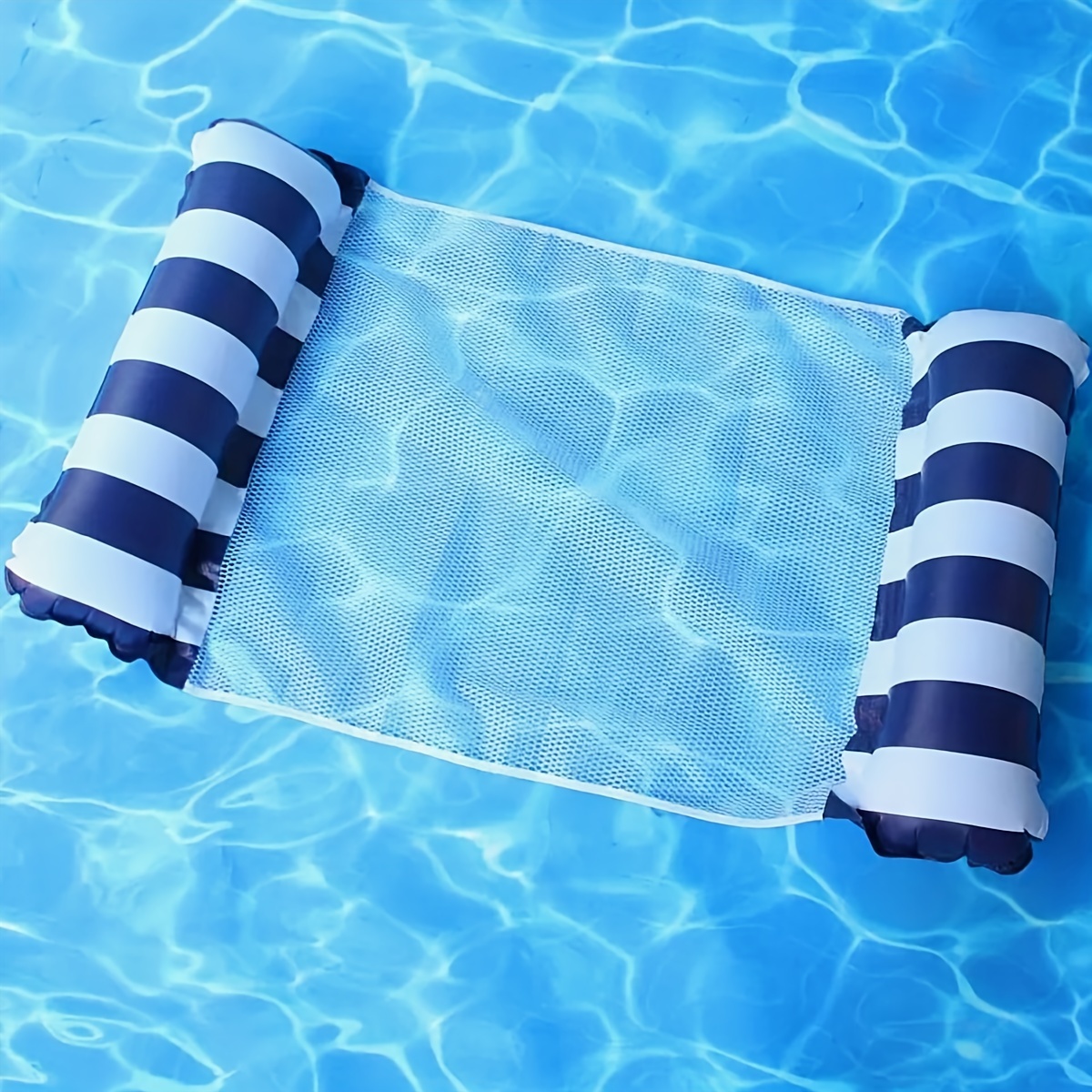 Flotteur de piscine gonflable, hamac d'eau, hamac de piscine gonflable  flottant 4 en 1 (selle, chaise longue, hamac et dériveur), flotteur de  piscine portable (pastèque)