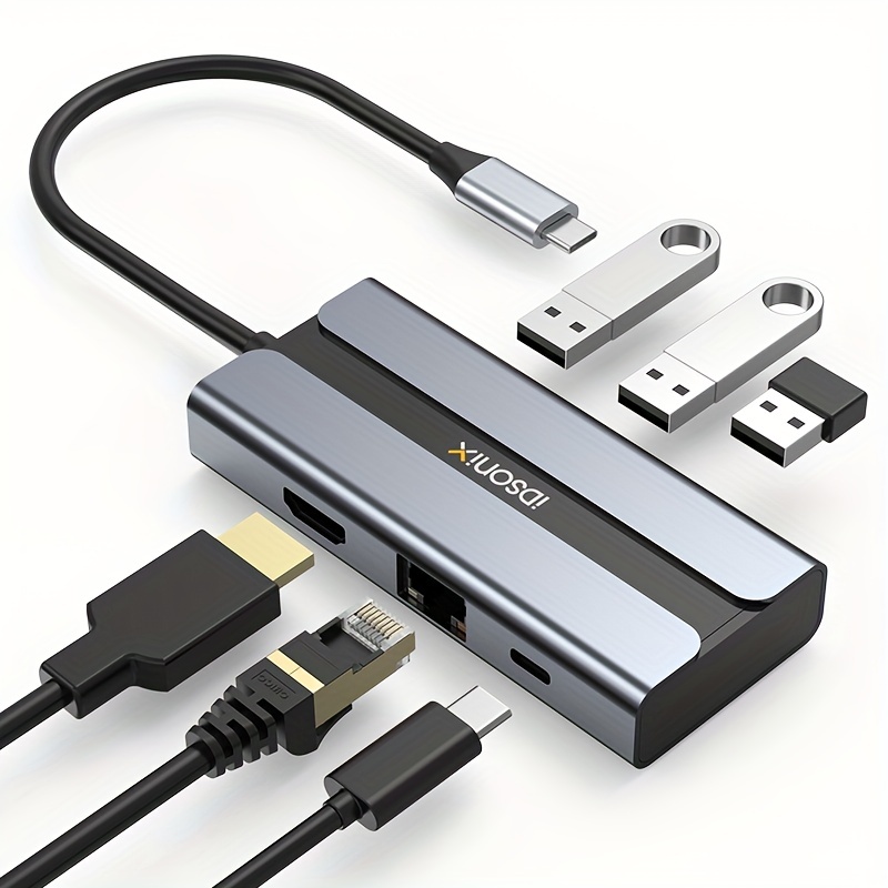 iDsonix usb-c ハブ タイプc type-c hub - 映像機器